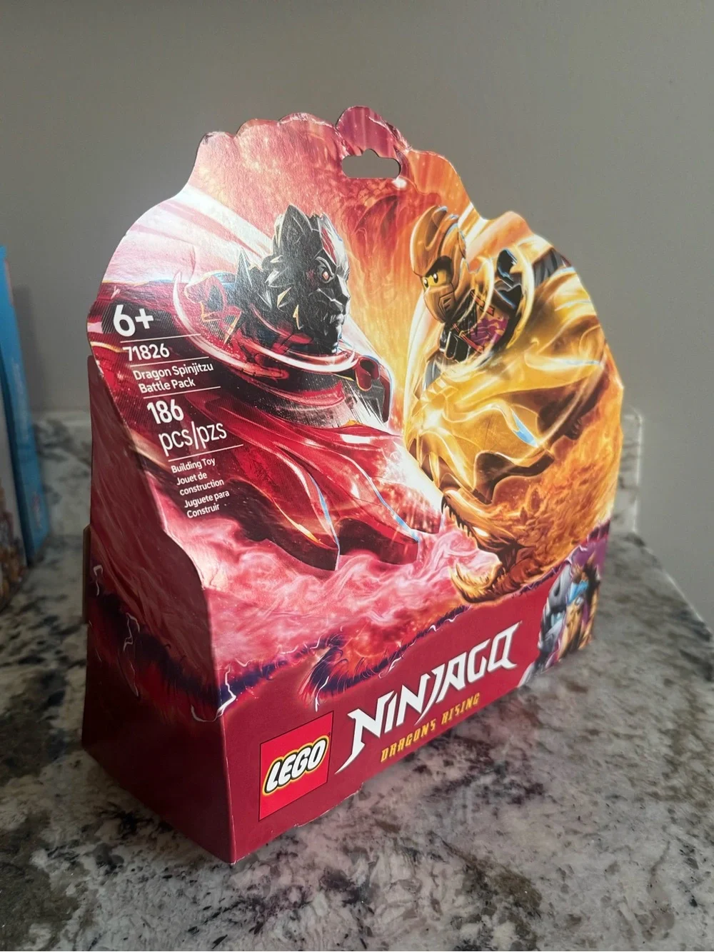 LEGO NINJAGO Dragons Rising 71826 Dragon Spinjitzu Battle Pack 186pcs Arin Ras